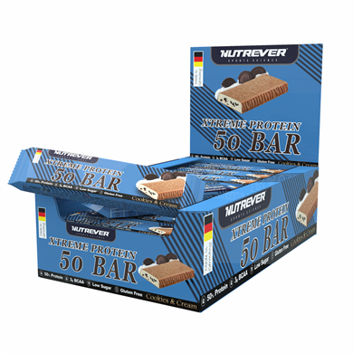 Nutrever Xtreme Protein Bar 50 gr x 24 Adet