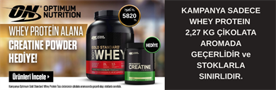 Optimum Gold Standard Whey Protein 2273 gr + Micronized Creatine 317 gr Kombinasyonu