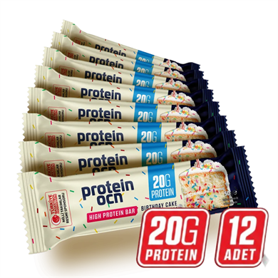Protein Ocean Protein Bar 50 gr x 12 Adet