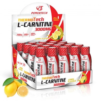 Thermotech L-Carnitine 3000 mg 20 Shot X 100 ml