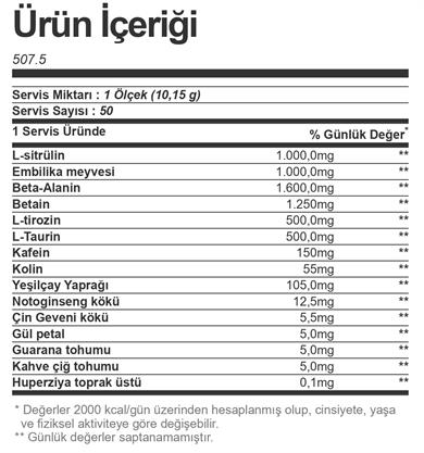 Universal Animal Primal Pre Workout 507,5 gr