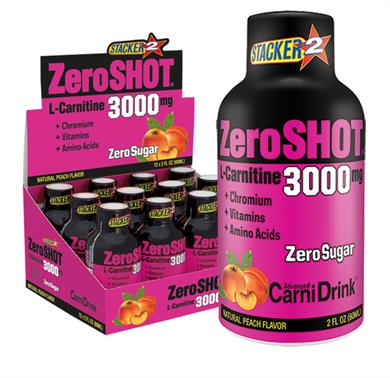 ZeroShot L Carnitine 3000 mg 12 Shot