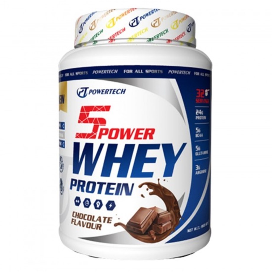 5POWER WHEY PROTEİN TOZU 960 GR 32 SERVİS AROMA SEÇENEKLİ
