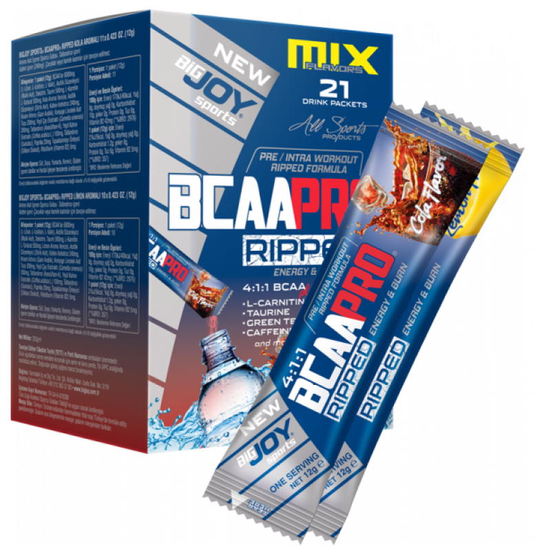 Bigjoy BCAA Pro Ripped Go! Mix 21 Saşe