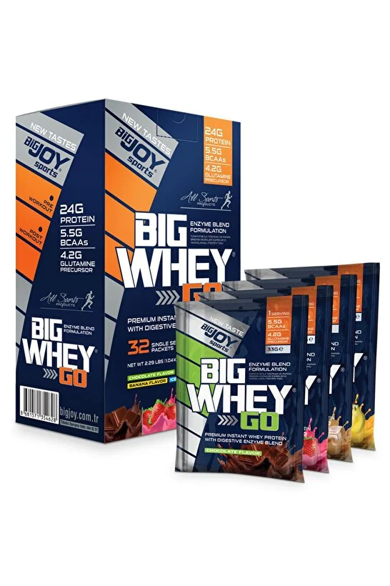 Bigjoy Bigwhey Go Protein 1040 gr 32 Saşe