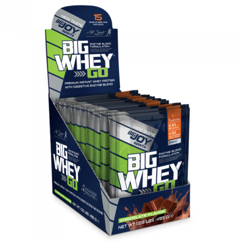 BigJoy BigWhey Go! Protein 458 Gr 15 Saşe
