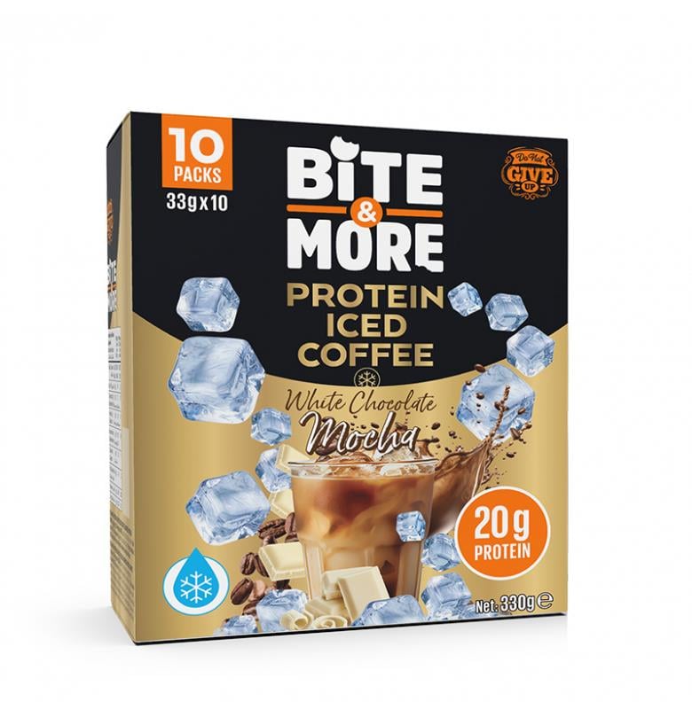 Bite & More Protein Iced Coffee 33 gr x 10 Adet