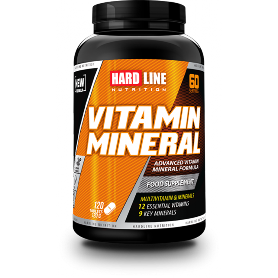 Hardline Vitamin Mineral 120 Tablet