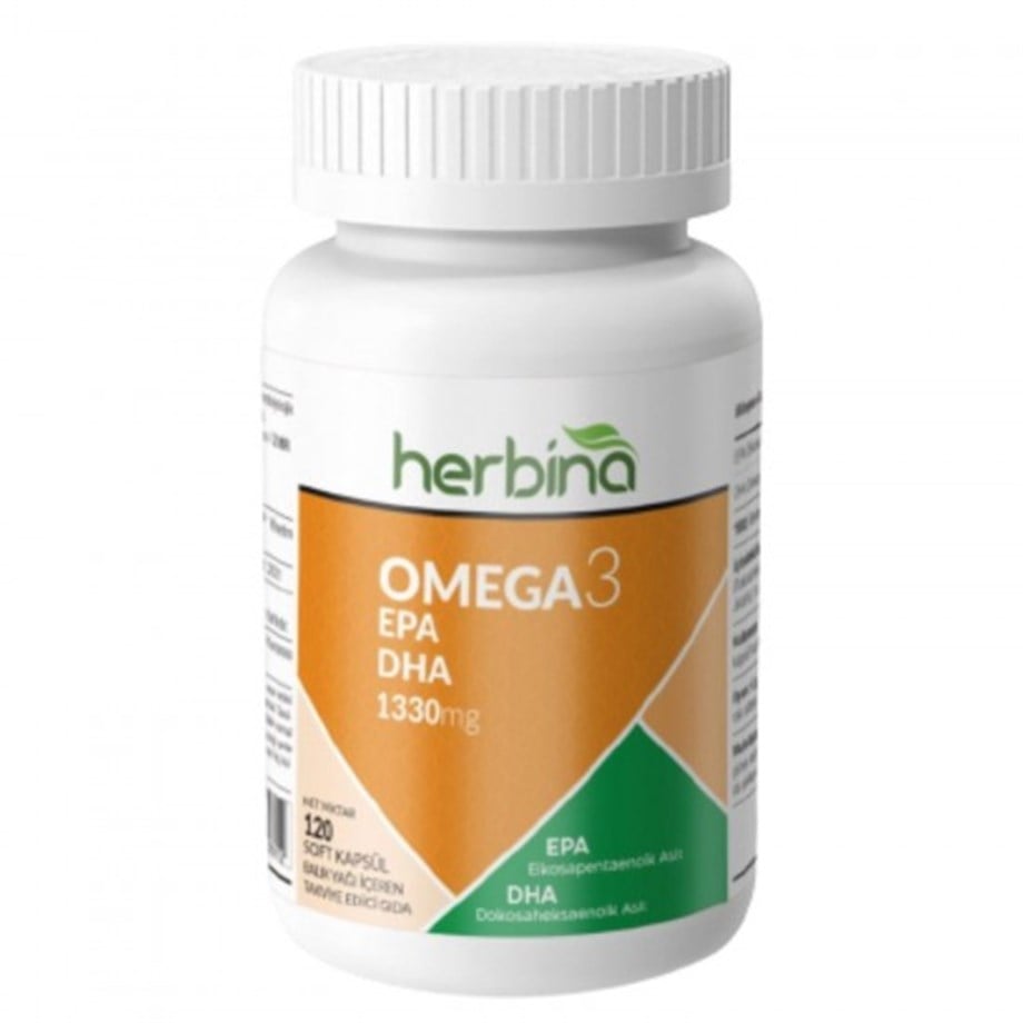 HERBİNA OMEGA 3 BALIK YAĞI 120 SOFTJEL