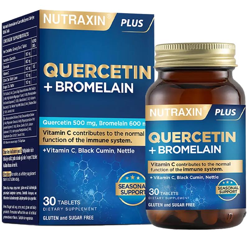Nutraxin Quercetin Bromelain 30 Tablet