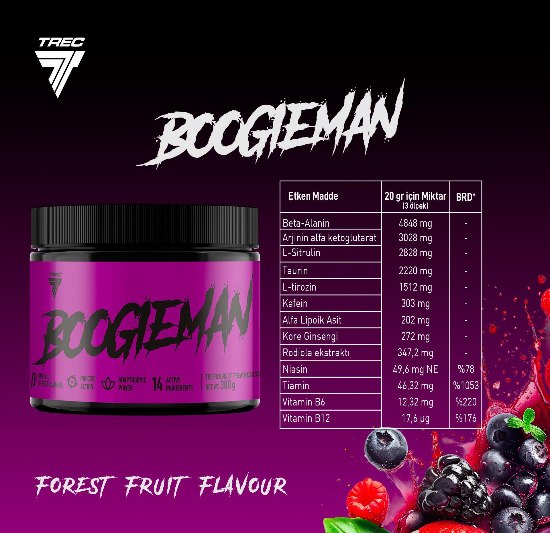 Trec Nutrition Boogieman Pre-Workout 300 gr