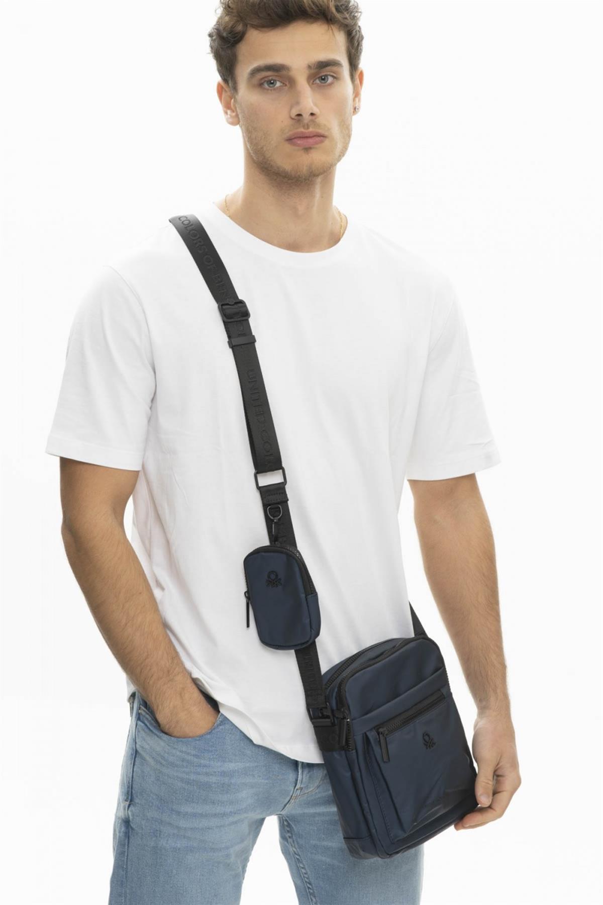 Benetton bnt 676 Çapraz Çanta Lacivert