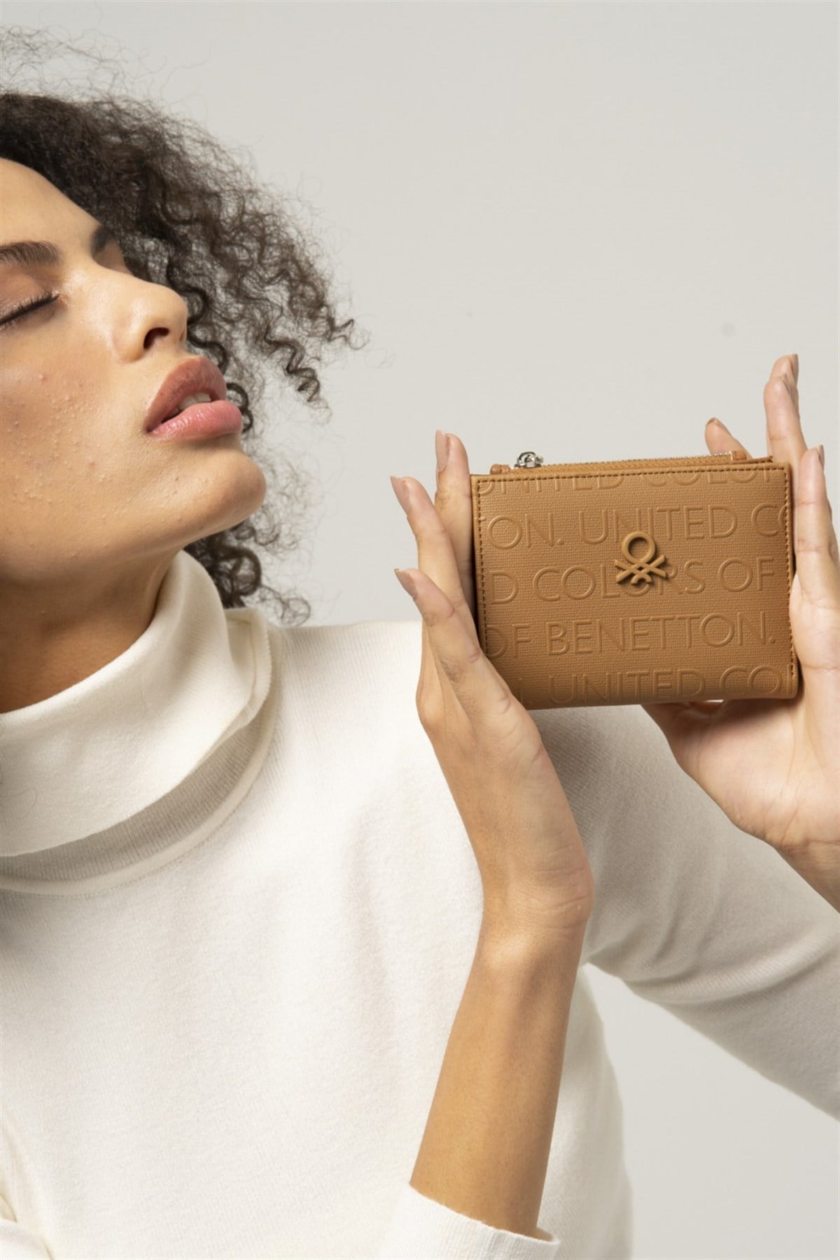 Benetton bnt 840 Kadın Cüzdan A.Camel