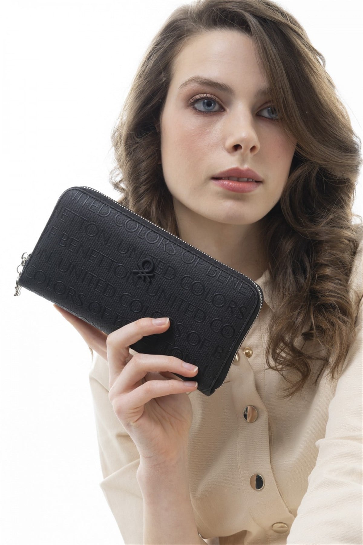 Benetton bnt 841 Kadın Cüzdan Siyah