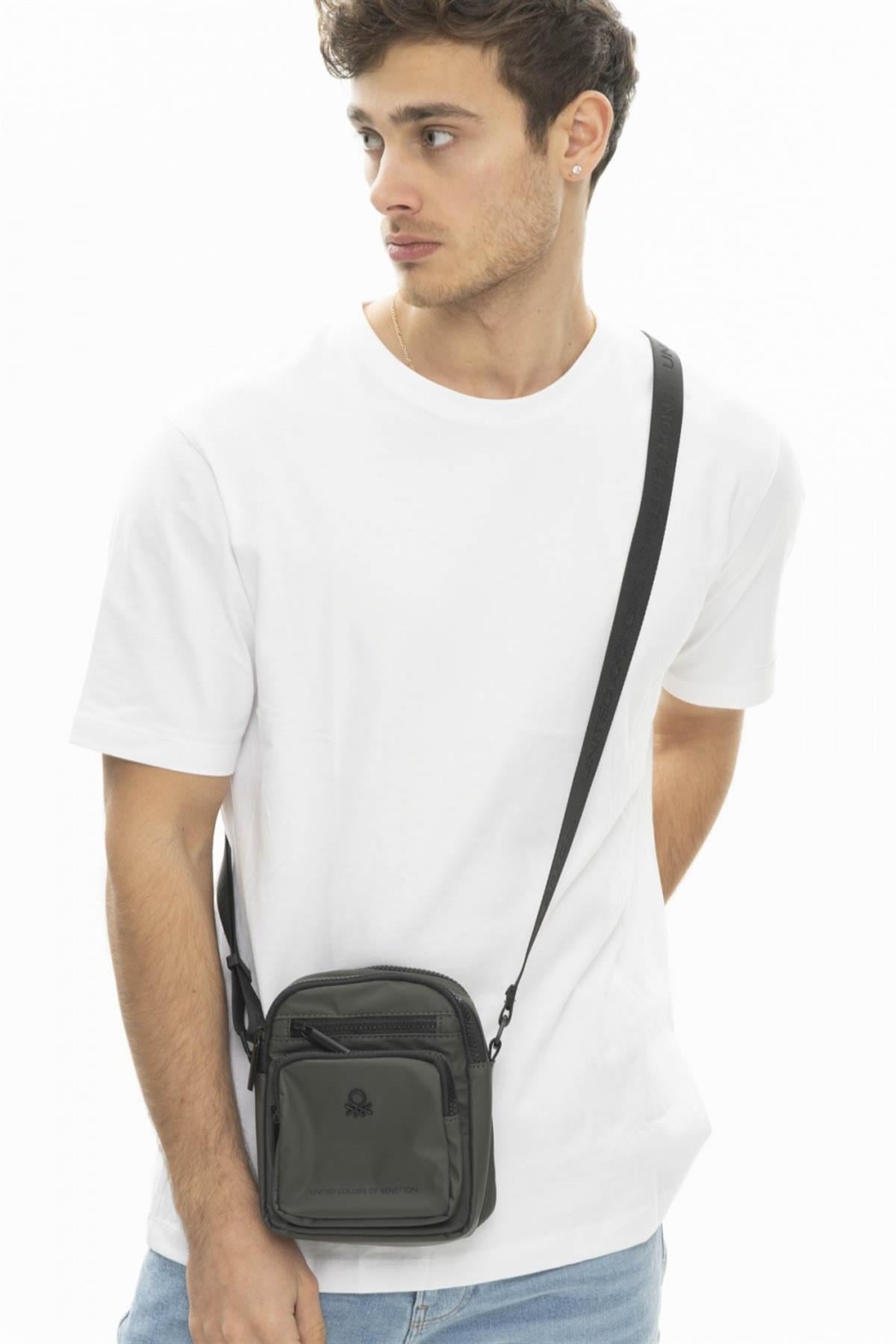 Benetton bnt 903 Unisex Çapraz Çanta Haki