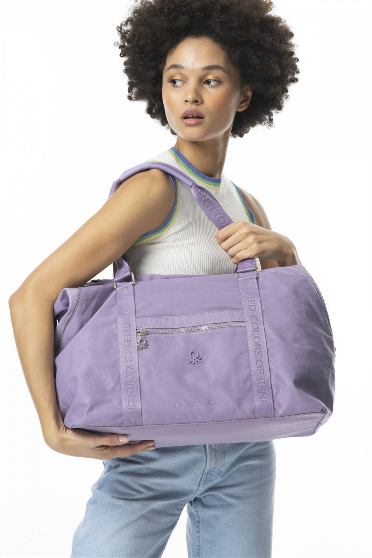 Benetton bnt 914 Kadın Omuz Çantası Lila