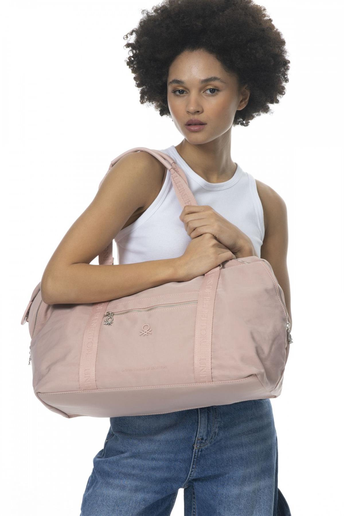 Benetton bnt 914 Kadın Omuz Çantası Pembe