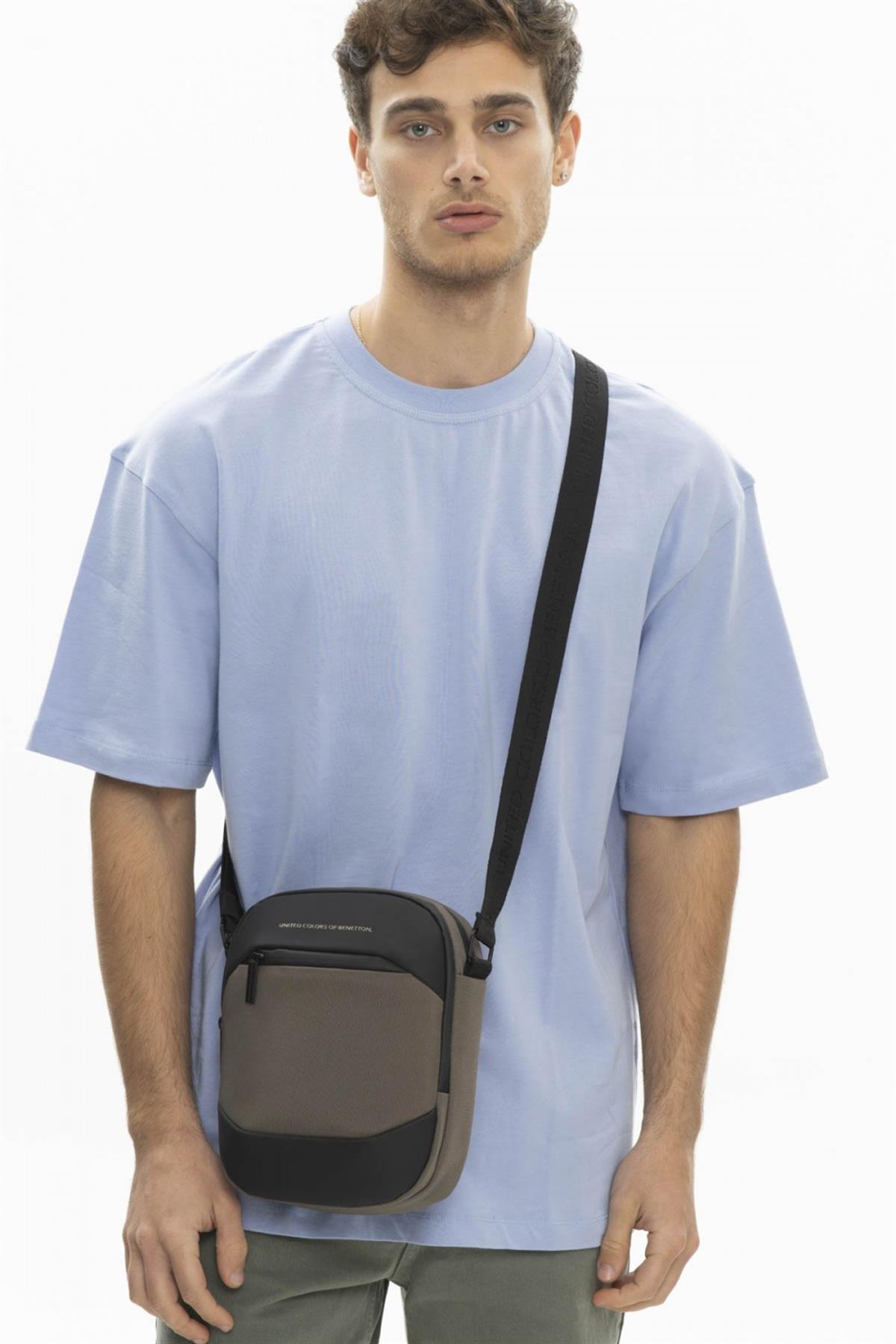 Benetton bnt 928 Erkek Çapraz Çanta Haki