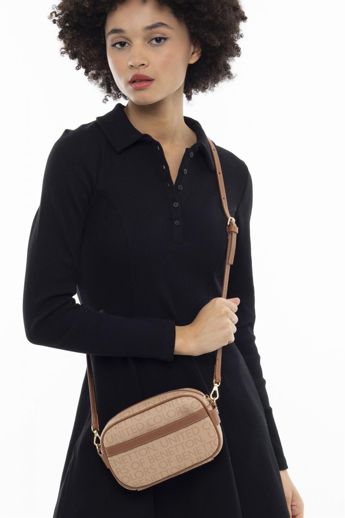Benetton bnt 964 Mini Çapraz Çanta  A.Camel Camel