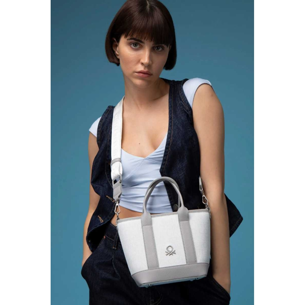 BENETTON BNT1597 BEYAZ-A.GRİ