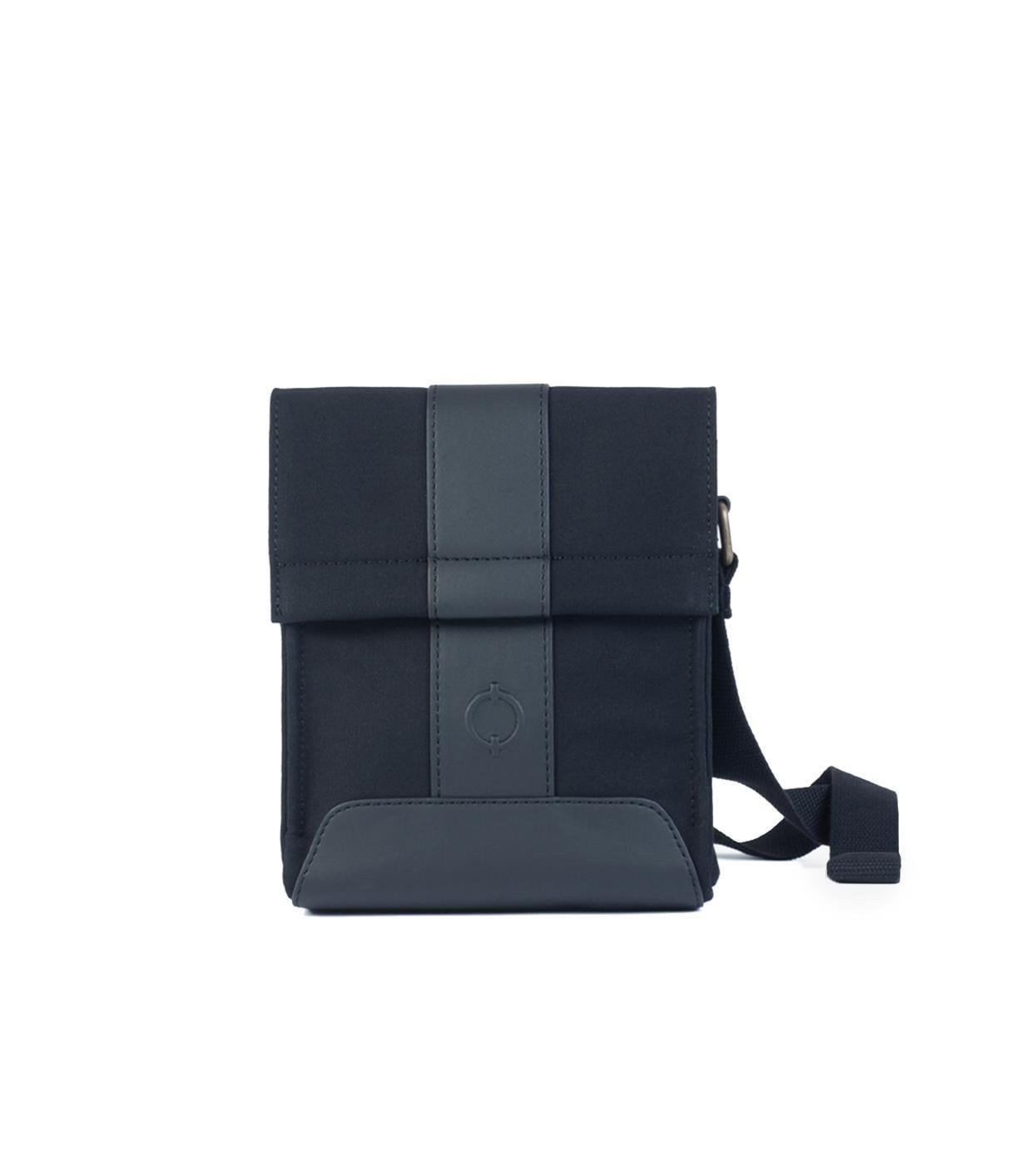 Brixton Unisex Midi Omuz Çantası Siyah