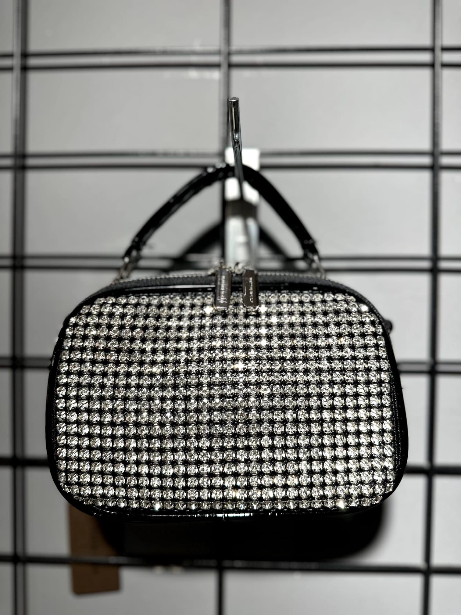 Matthew Cox aby5077 Kadın Mini Çapraz Çanta Siyah Rugan