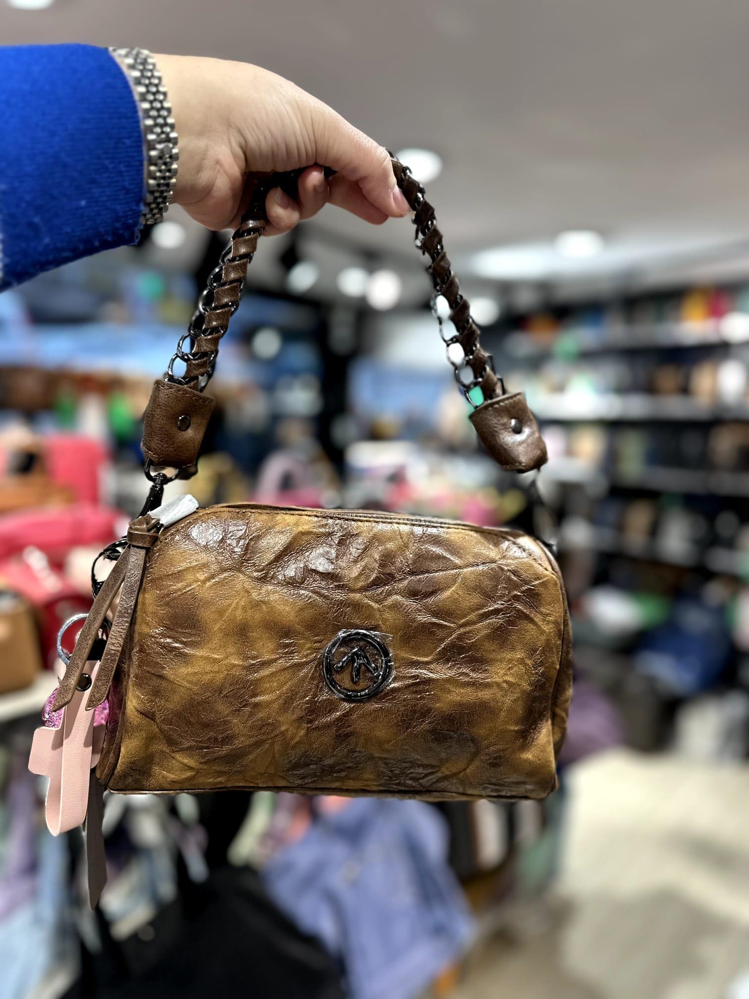 Matthew Cox byn1070 Kadın Çapraz Çanta Kahve