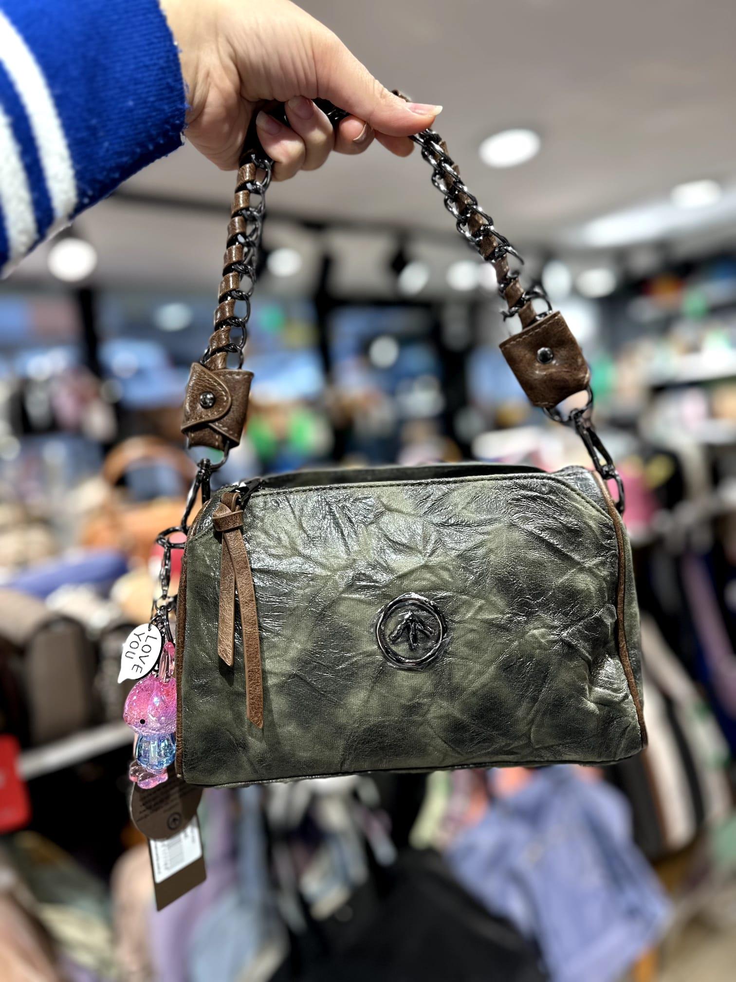 Matthew Cox byn1070 Kadın Çapraz Çanta Haki