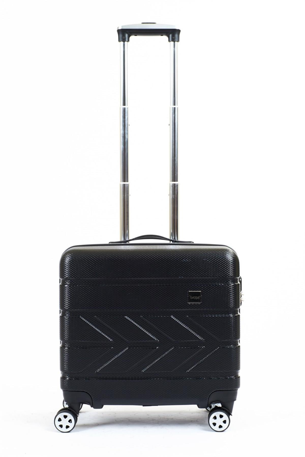 MÇS v315 Abs Diplomat & Pilot Valiz Siyah