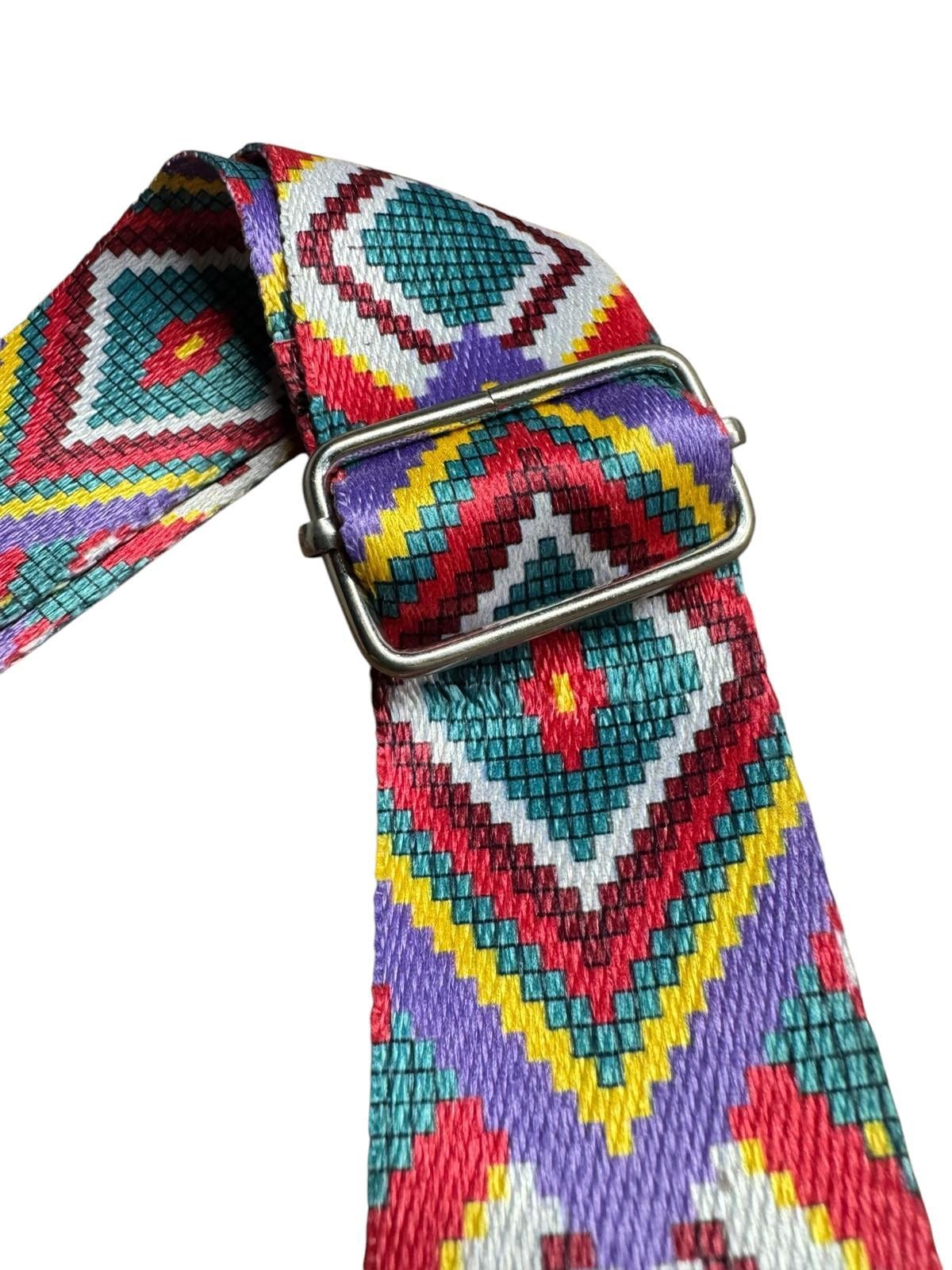 Monte Lui Etnik desen çanta askısı