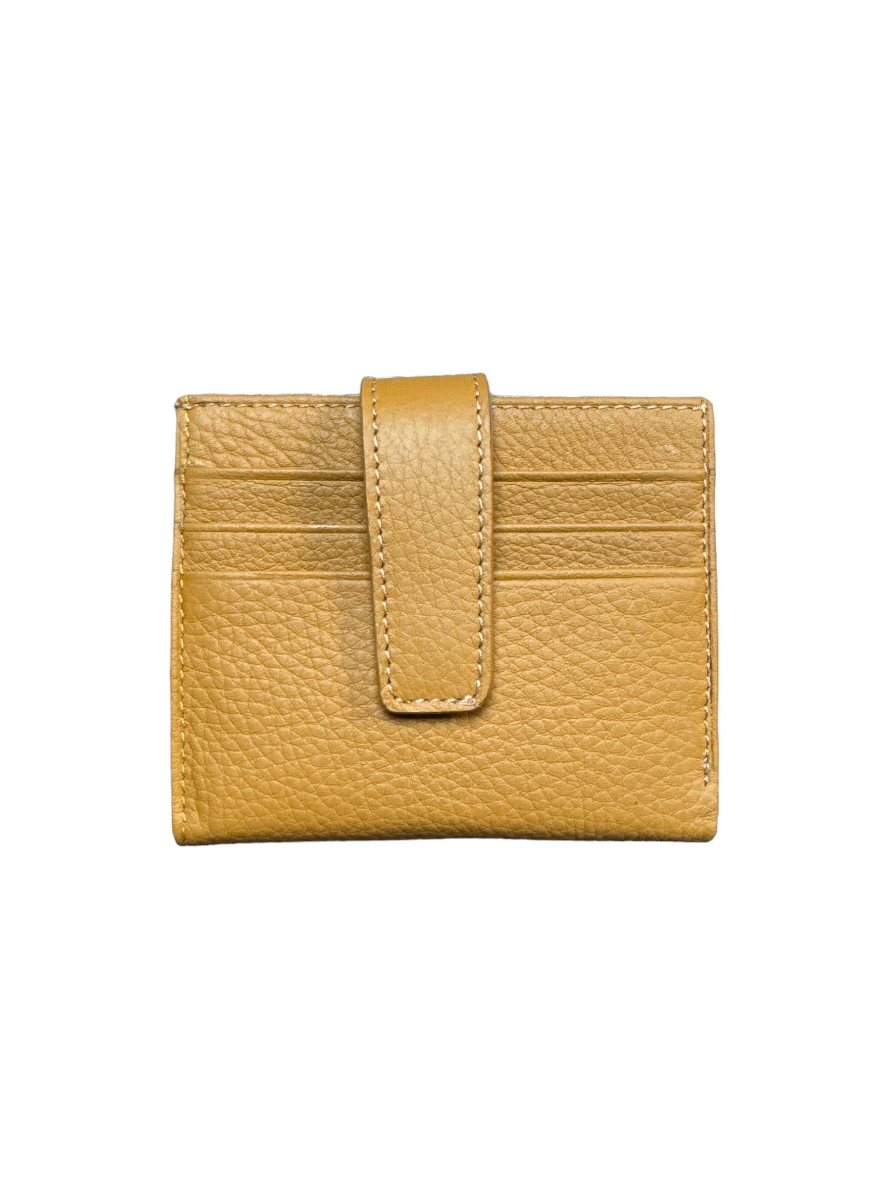 Monte Lui mnt206 Deri Cüzdan Kartlık Hardal