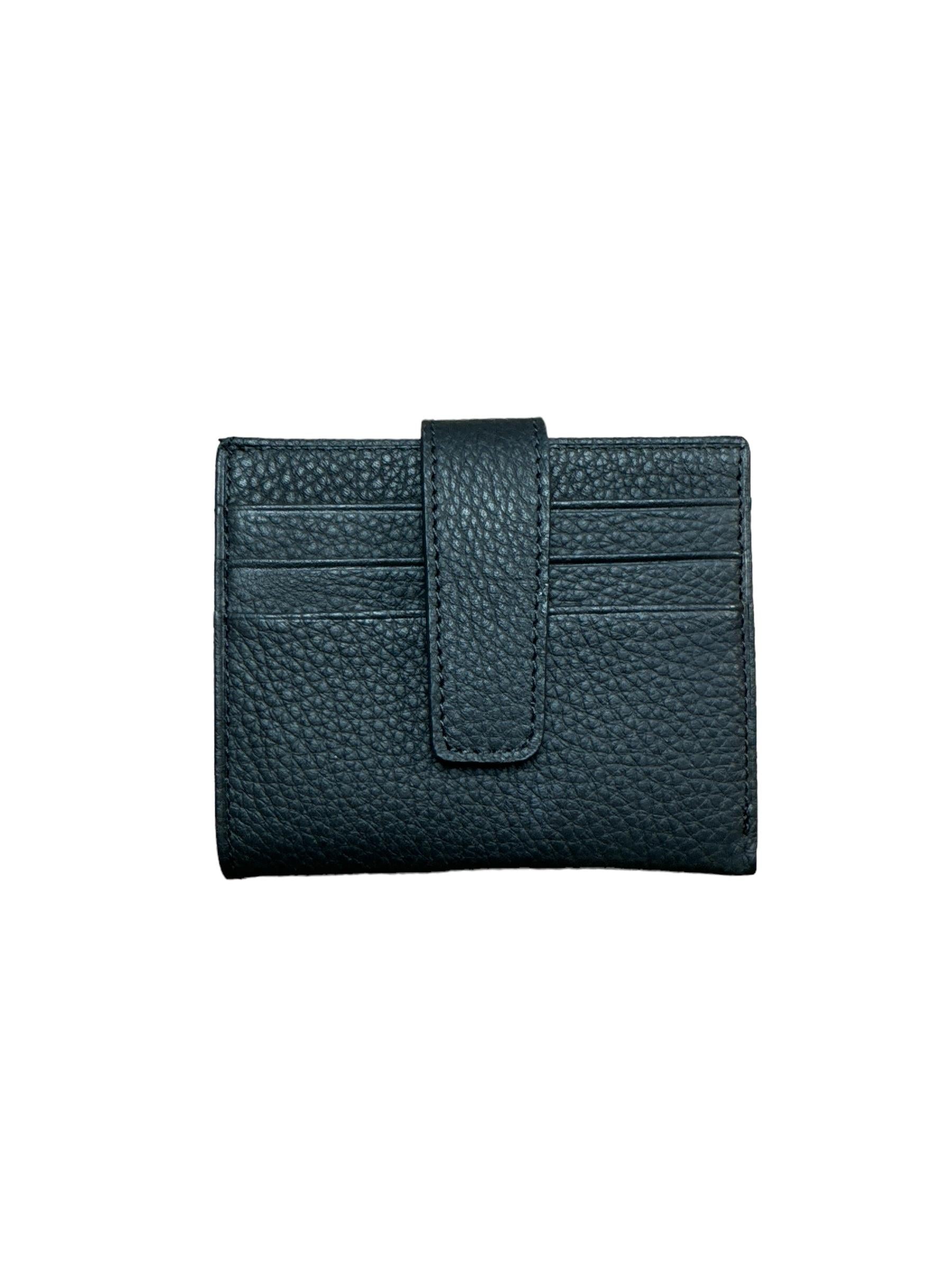 Monte Lui mnt206 Deri Cüzdan Kartlık Siyah