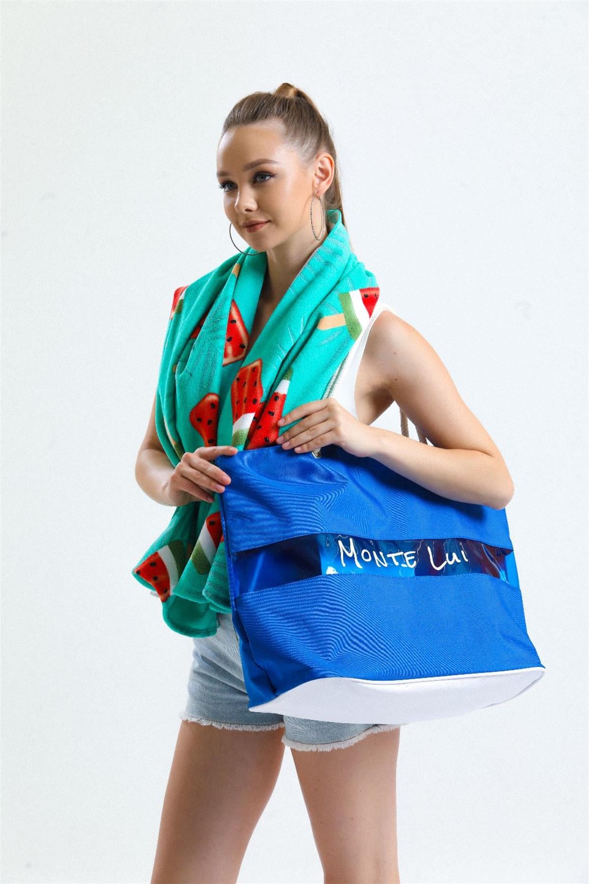 Monte Lui  Plaj Çantası Mavi