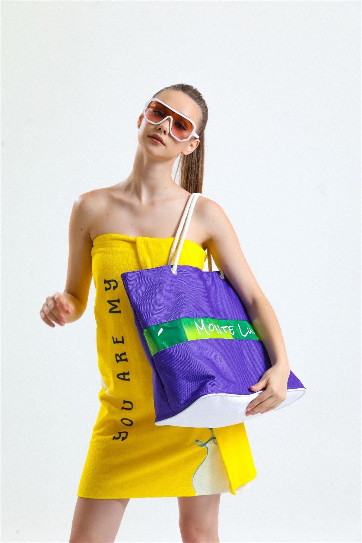 Monte Lui  Plaj Çantası Mor