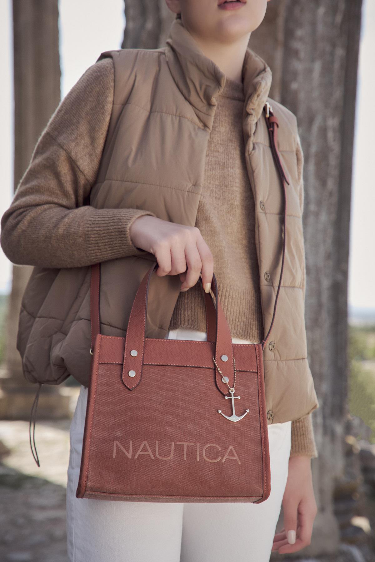 Nauitca cn5133t Kadın El Çantası Tarçın