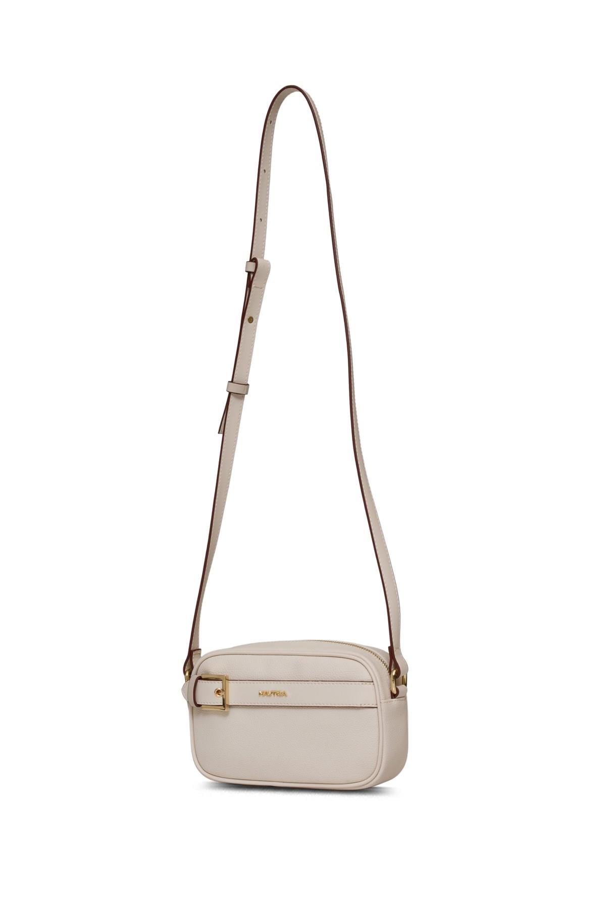 Nautica cn7102 Kadın Postacı Çantası Ekru