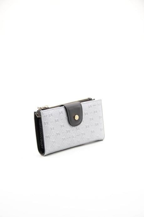 Silver & Polo A.gümüş - Antrasit SP1140 Kadın Cüzdan & Kartlık