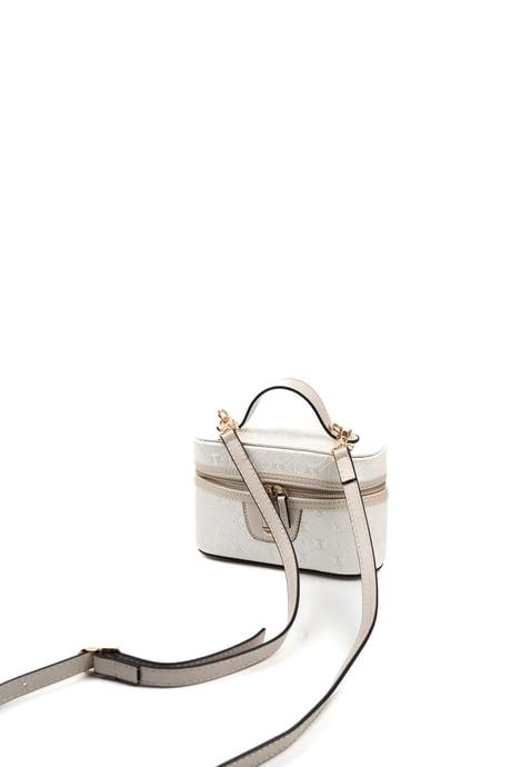 Silver & Polo Sedef - Bej SP1195 Kadın Makyaj Çantası