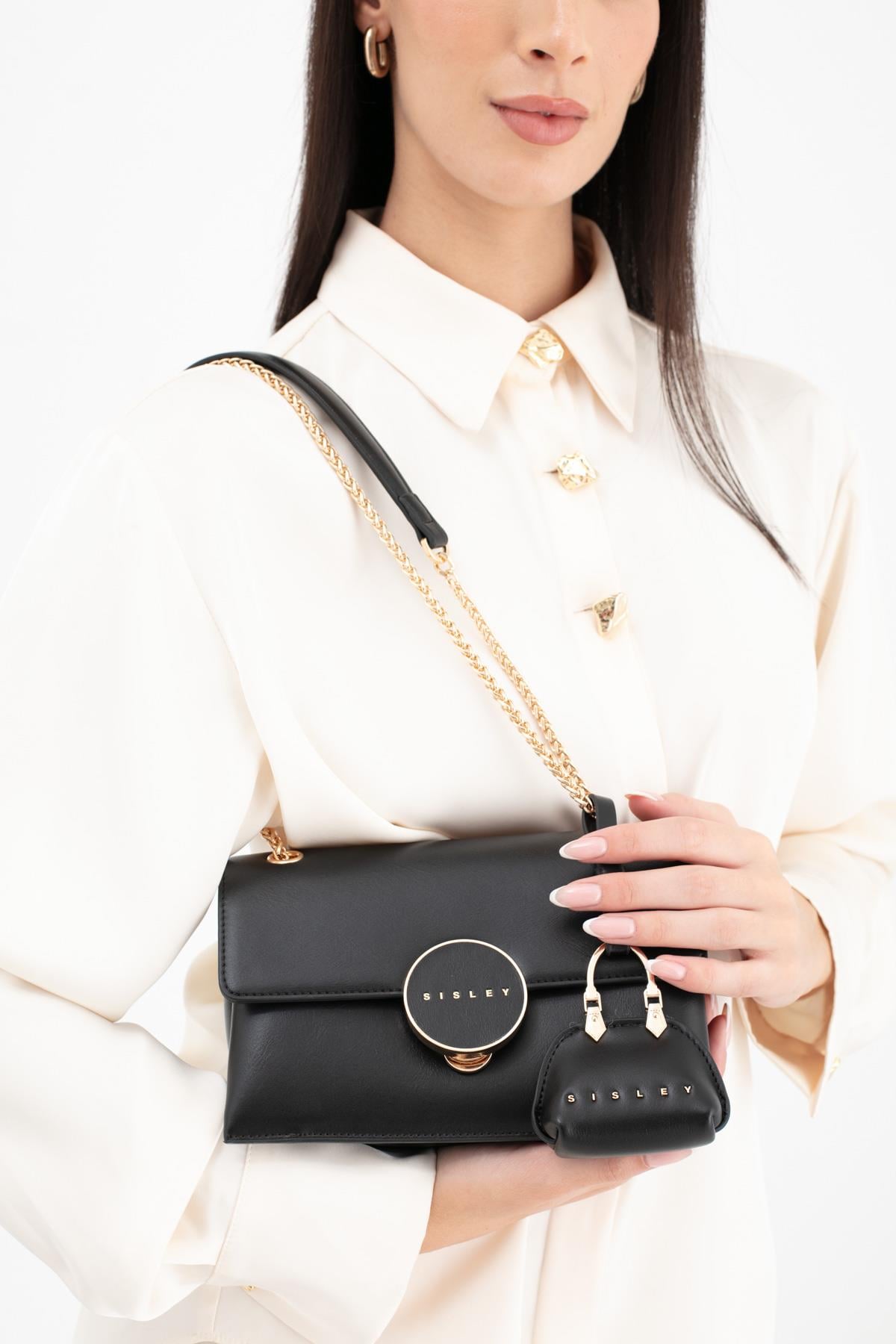 Sisley KADIN KOL ÇANTASI SİYAH SLY262
