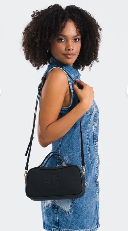 U.S. Polo Assn. Sıyah Kadın Postacı Çantası Us25270