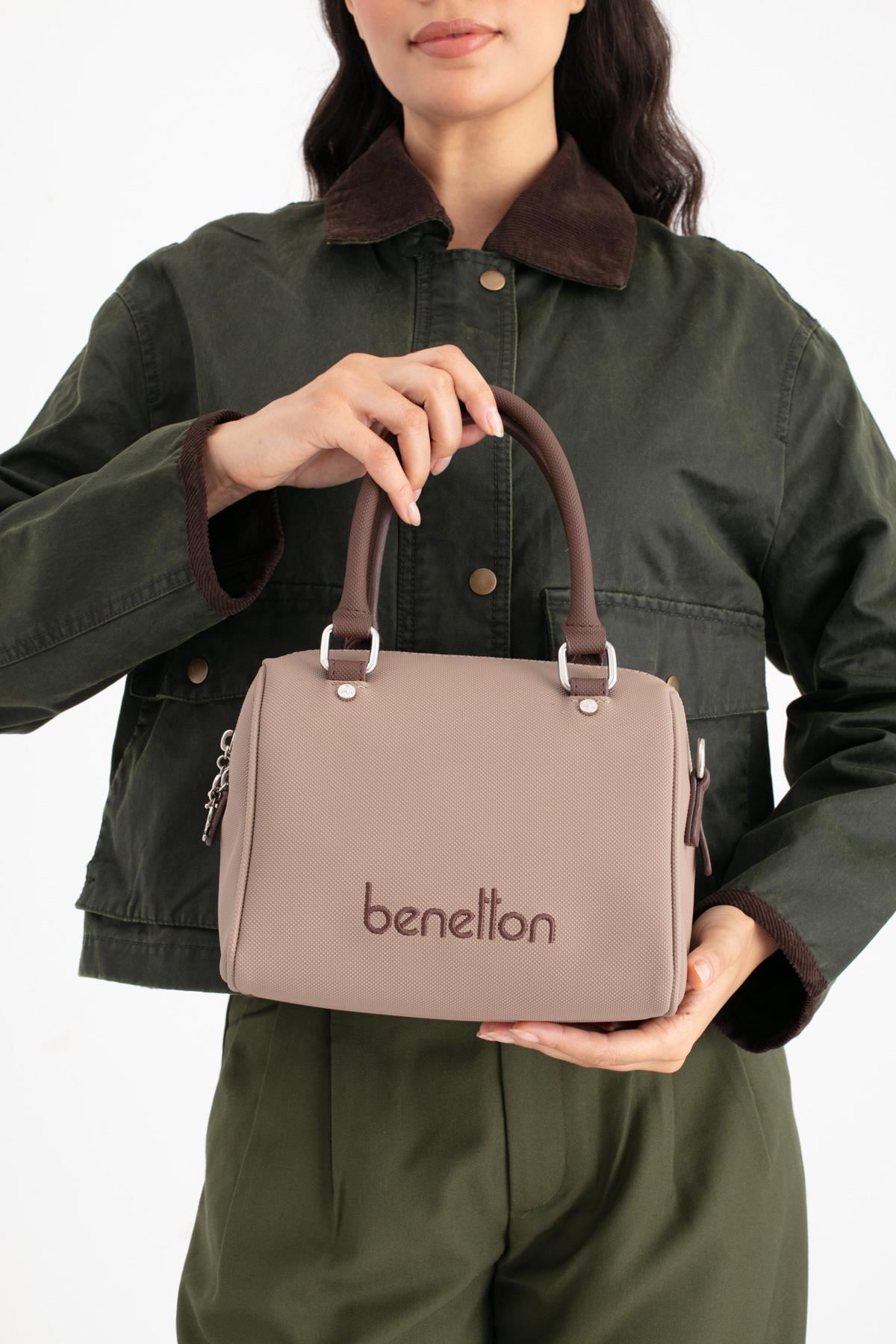 United Colors of Benetton BENETTON KADIN KOL ÇANTASI VİZON-KAHVE BNT1647