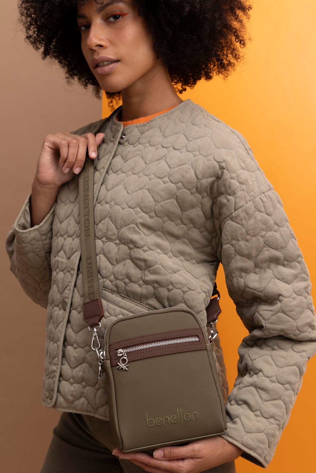 United Colors Of Benetton Kadın Çapraz Çanta BNT_1440 Kahve Bordo