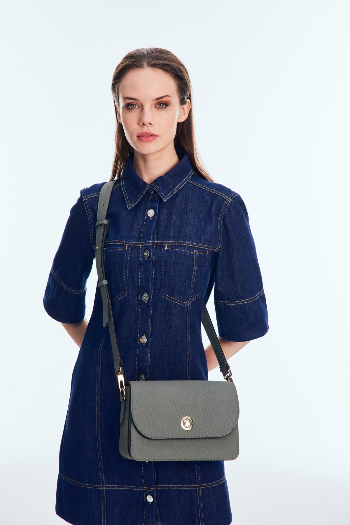 Us Polo us24721 Kadın Çapraz Çanta K.Mint