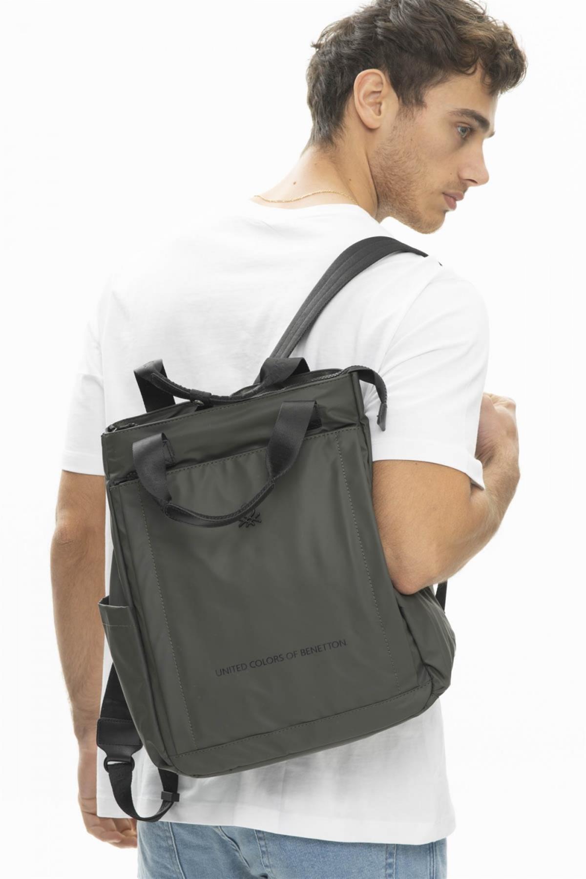 Benetton bnt 255 Unisex Sırt Çantası Haki