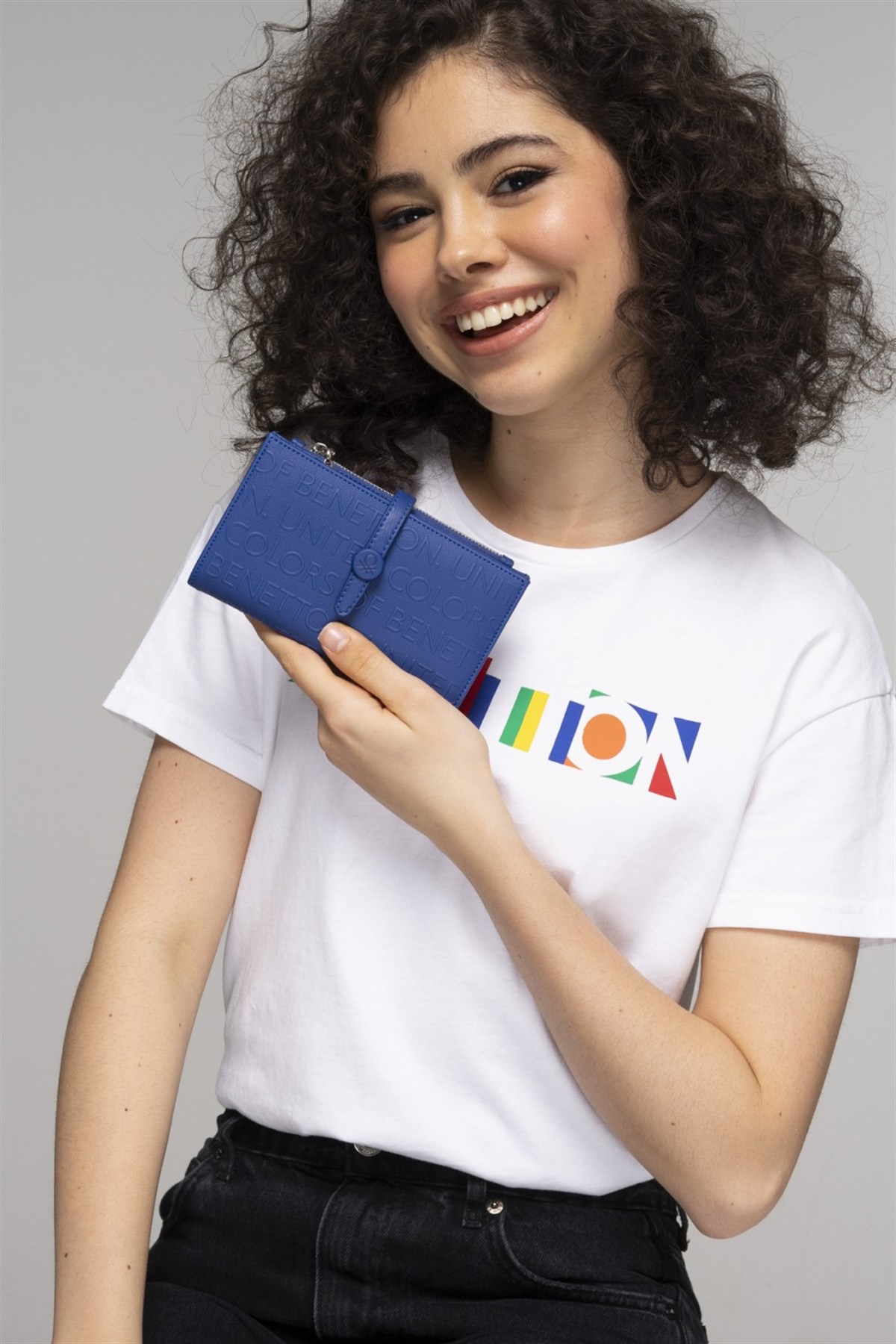 Benetton bnt 731 Kadın Cüzdan Sax