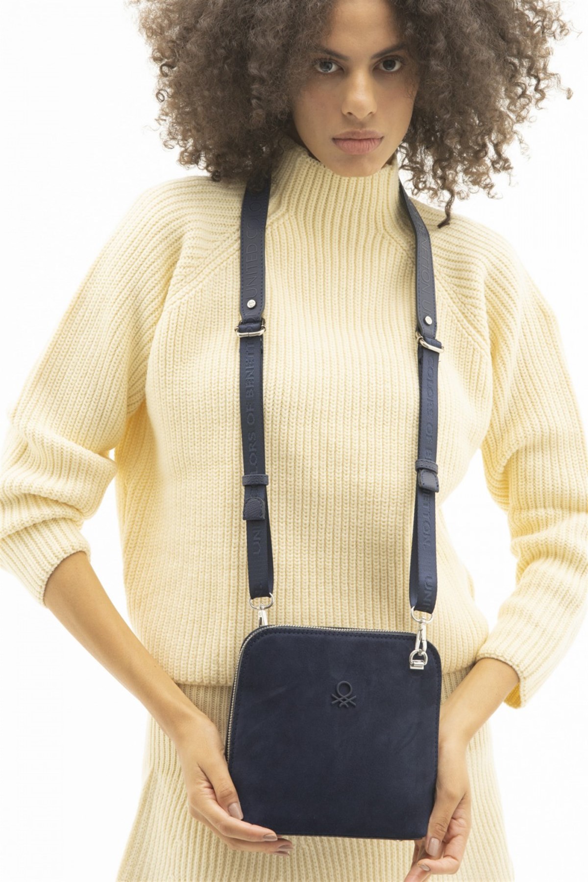 Benetton bnt 881 Kadın Çapraz Çanta Lacivert