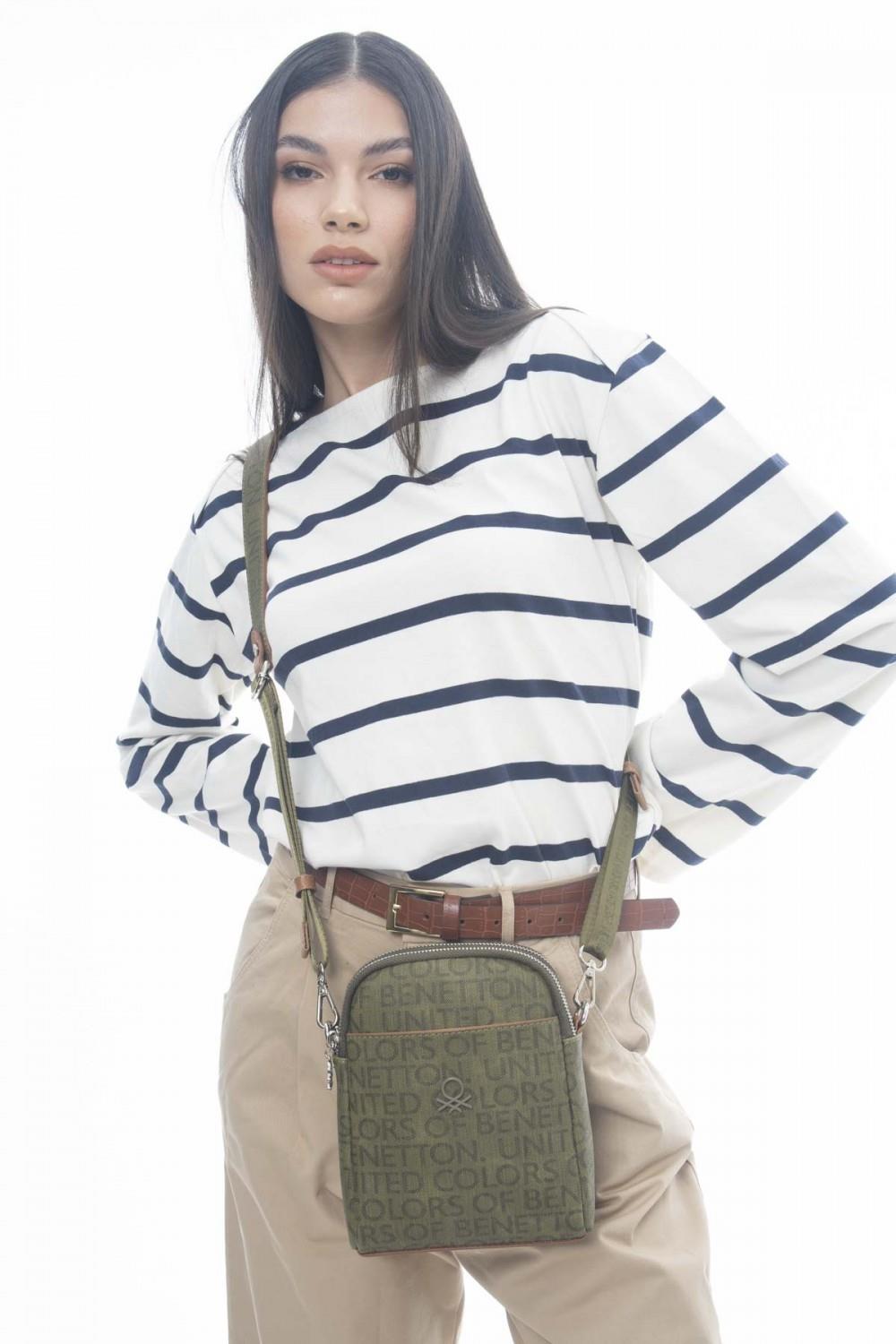 Benetton bnt1136 Kadın Çapraz Çanta Haki