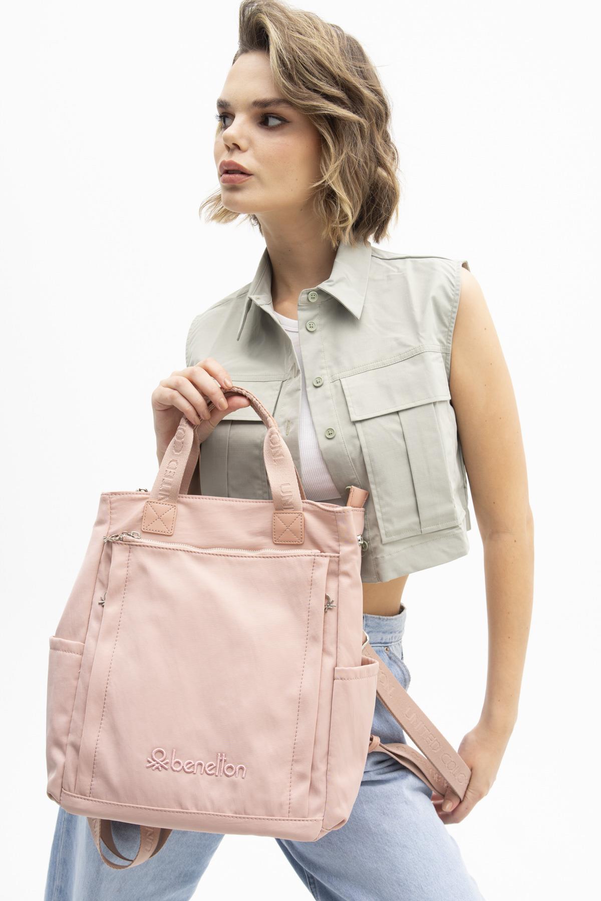 Benetton bnt1181 Sırt Çantası Pembe