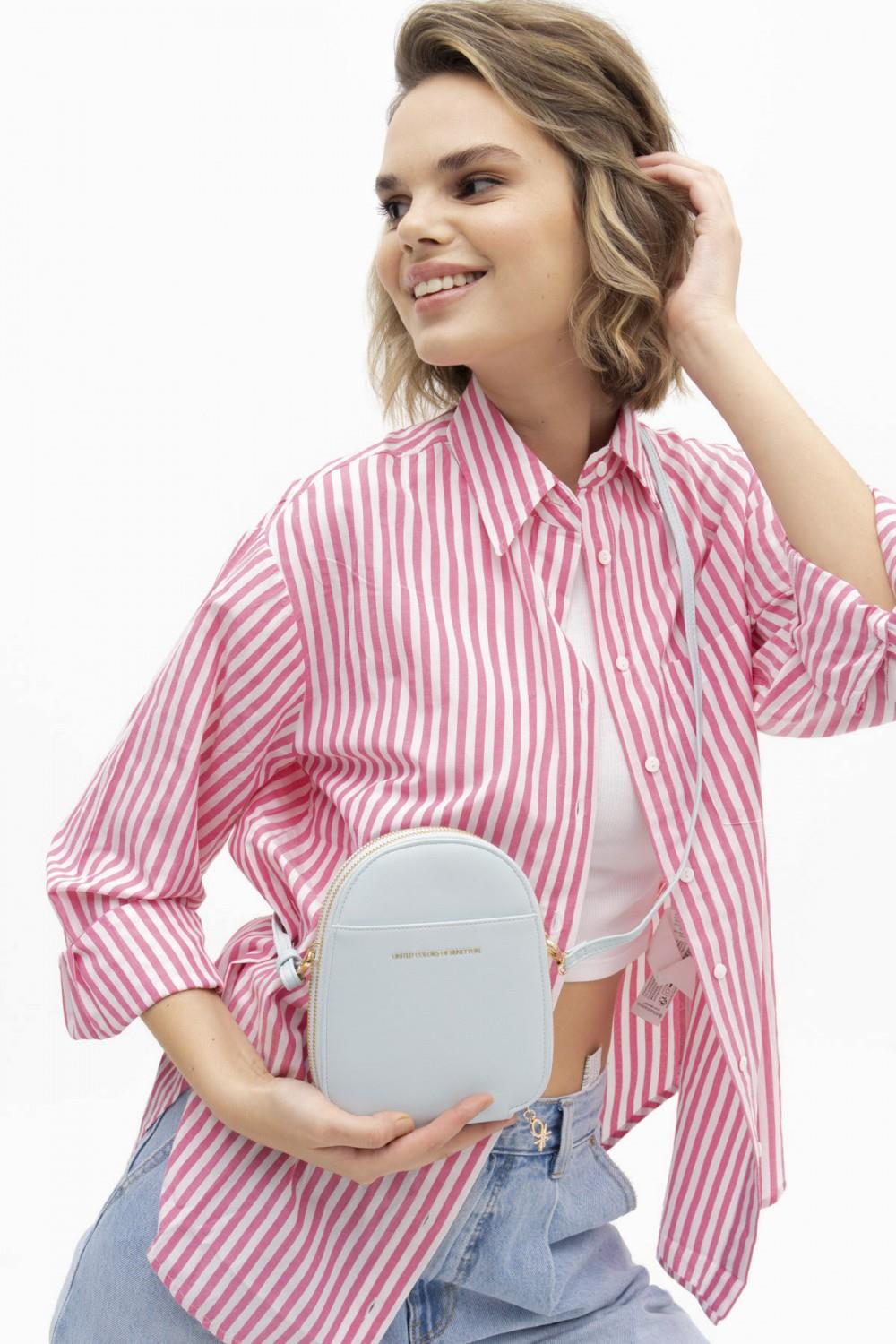 Benetton bnt1238 Kadın Çapraz Cüzdan Mavi