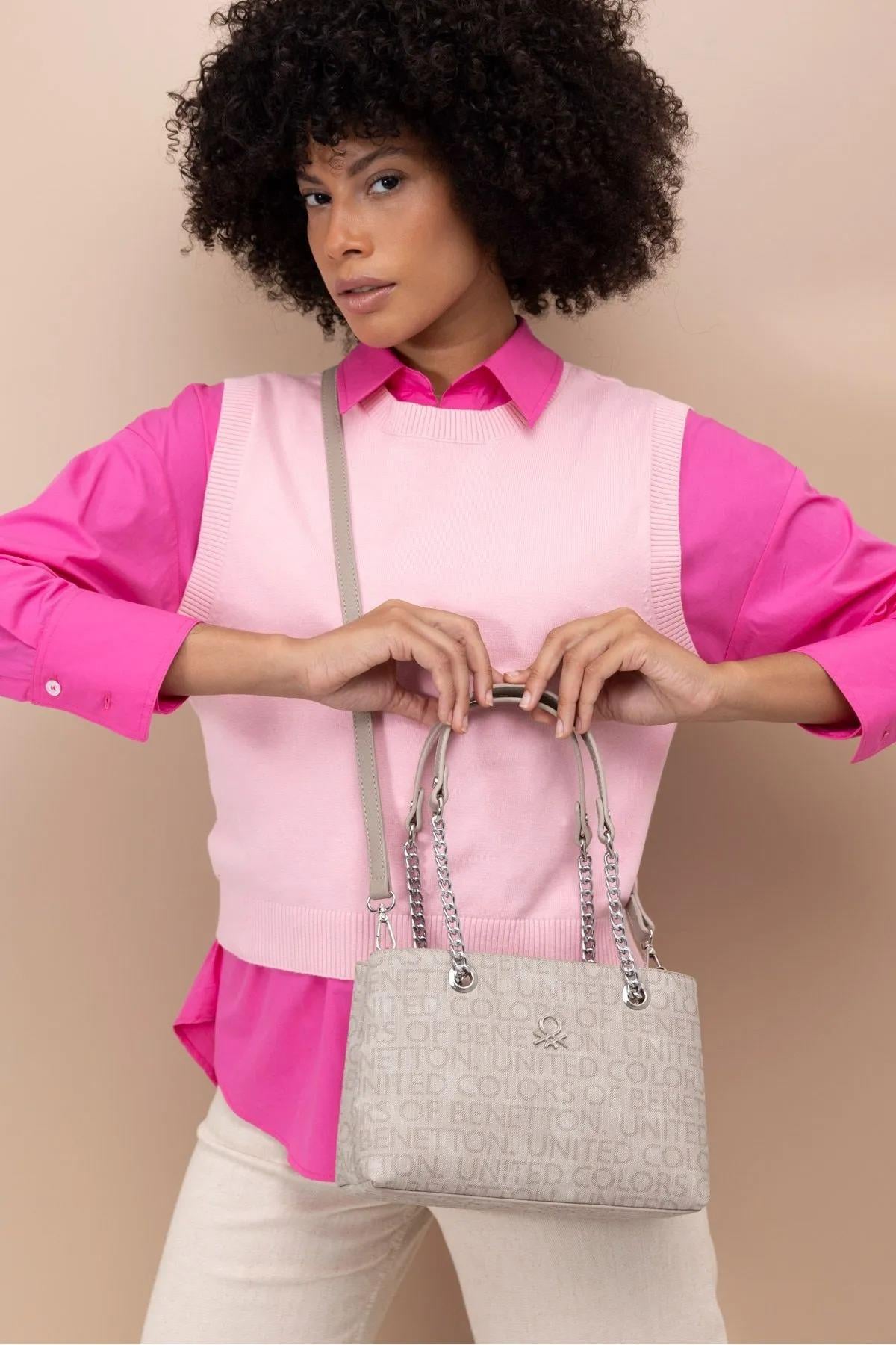 Benetton bnt1389 Kadın El Çantası Taş